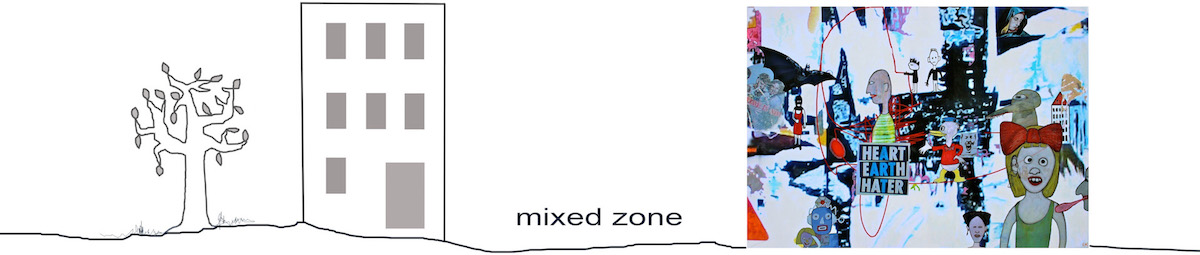 Grafik der Startseite mit dem Titel mixed zone
