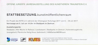 Flyer Stattbesetzung vorne